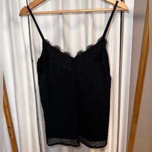 NWOT: ABERCROMBIE & FITCH - Lace Tank Top
